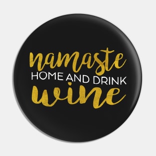 Drink Wine Pin