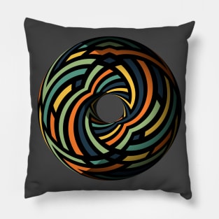 Psychedelic Torus Pillow