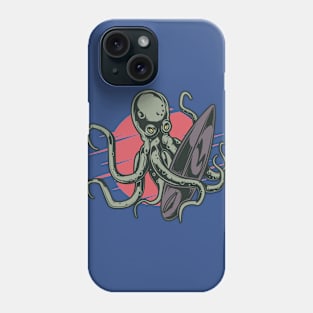 Surfing Octopus Phone Case