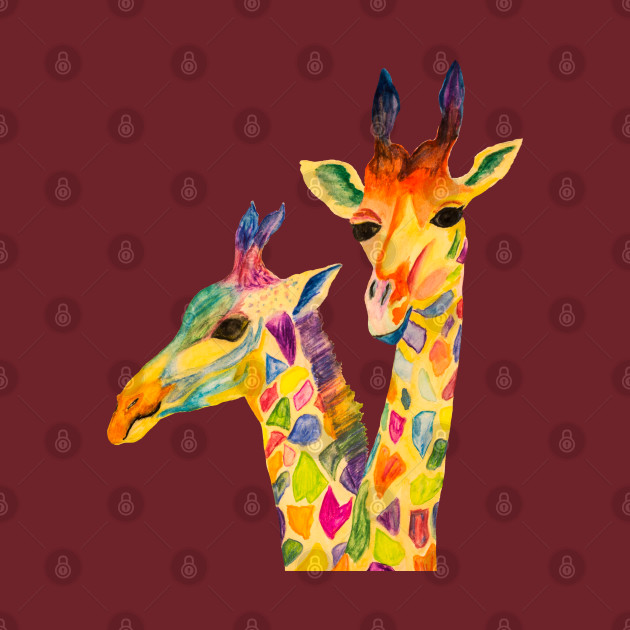 Three Curious giraffes by Megan's Things