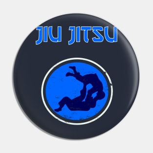 jiu-jitsu jiu jitsu bjj mma blue dot Pin