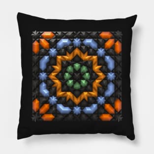 In Love with Geometry Pillow