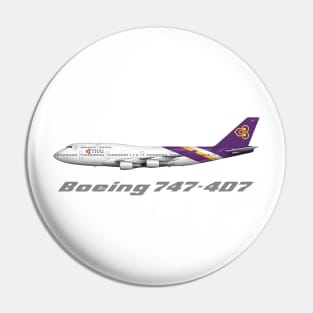 Thai Airways 747-4D7 Livery Pin