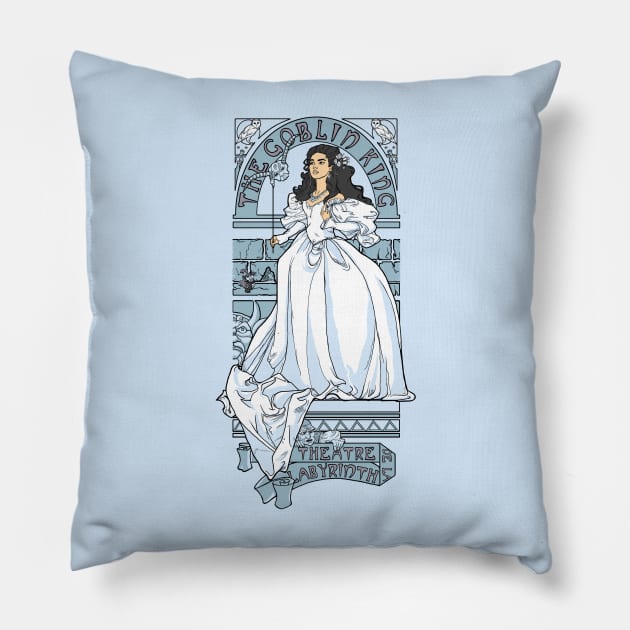 Theatre de la Labyrinth Pillow by KHallion