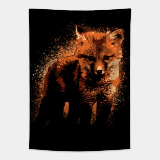 Wild Fox Cub Tapestry