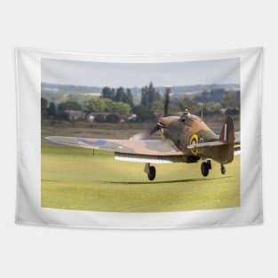 RAF Hurricane landing Tapestry