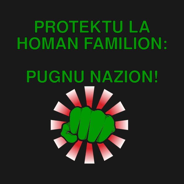 Protektu la homan familion: Pugnu nazion! by dikleyt