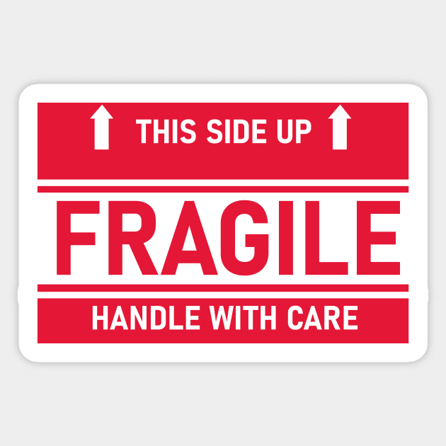 I'm Fragile Please Handle with Care Funny Tee Graphic T-Shirt