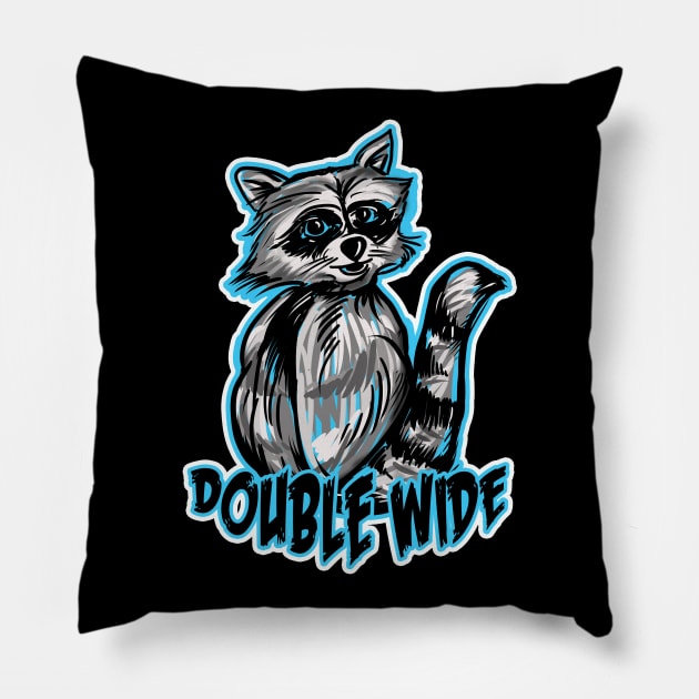 Trash Panda Pillow by silentrob668