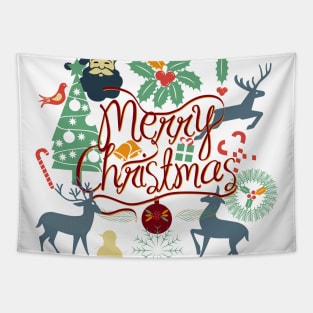 Merry Christmas Tapestry