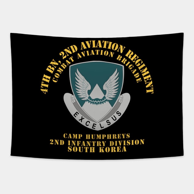 4th Bn 2nd AVN Regiment  - CAB - 2ID - Camp Humphreys - ROK Tapestry by twix123844