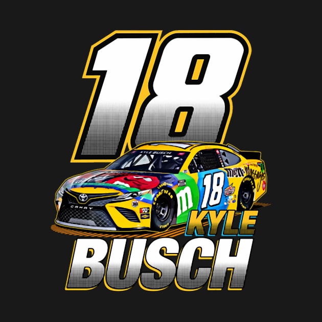 Kyle Busch 18 by Erianna Bee