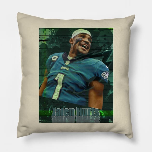 Jalen Hurts Pillow by ZIID ETERNITY