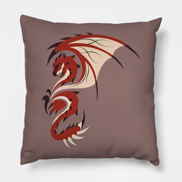 Reign of Heavens - Rathalos Pillow by kinokashi