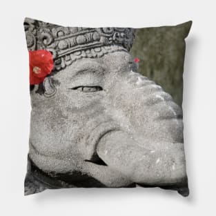 Ganesh Elephant sculpture Pillow