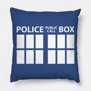 Police Public Call Box Pillow