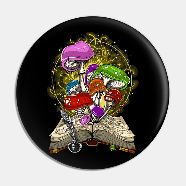 Magic Mushrooms Fungi Pin by underheaven