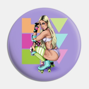 Liv Morgan - Skater Girl Pin