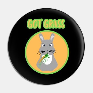 got grass-bunny Pin