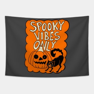 Spooky Vibes Only Tapestry