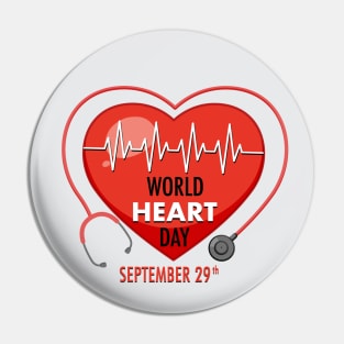 world heart day Pin