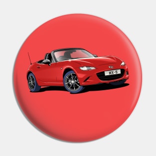 Mazda MX-5 sports car Pin