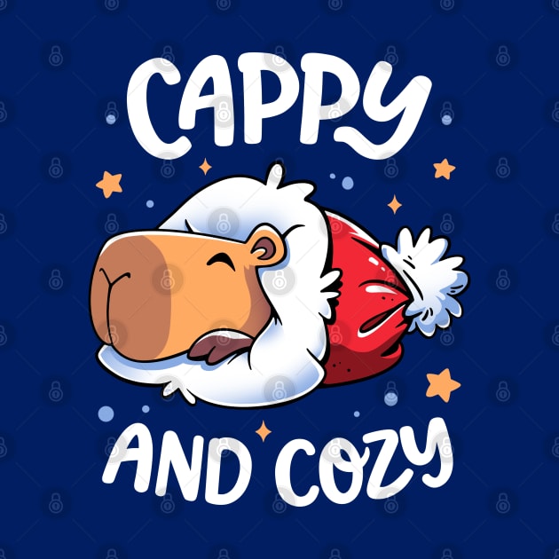 Cappy And Cozy - Capybara Holidays by Snouleaf