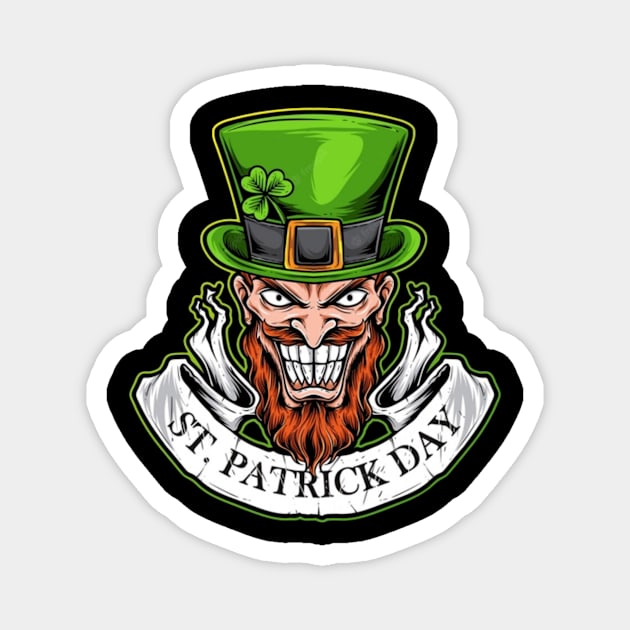 ST. PATRICK DAY Magnet by WARKUZENA