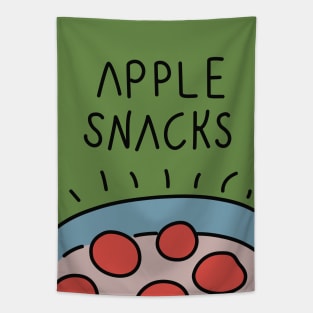 Apple Snacks Tapestry