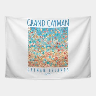 Grand Cayman, Cayman Islands, Seashell Rain Tapestry