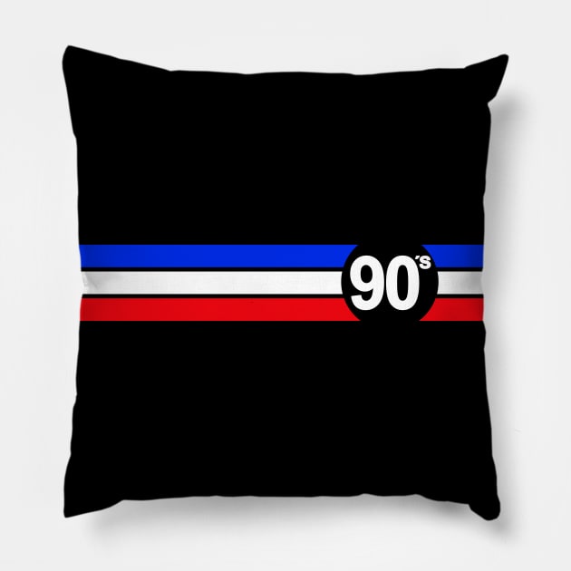 90S LOVERS - SPECIAL COLLECTOR EDITION FRENCH TOUCH Pillow by BACK TO THE 90´S