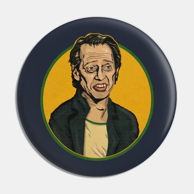 Buscemi Pin by Jeff Brawn Illustration