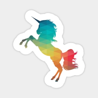 Rainbow unicorn horse Magnet