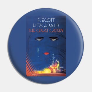 The Great Gatsby - Book Cover Pin