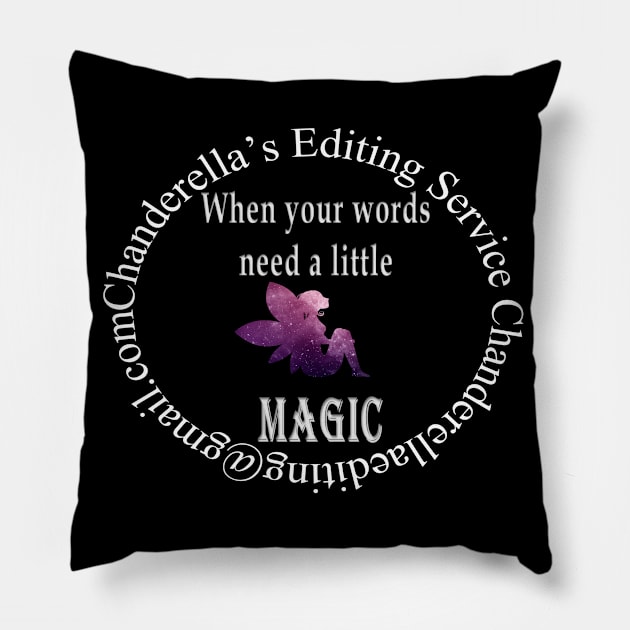 White Magic Fairy Pillow by chanderella