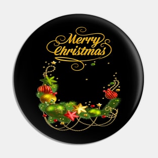 Merry Cristmas Pin