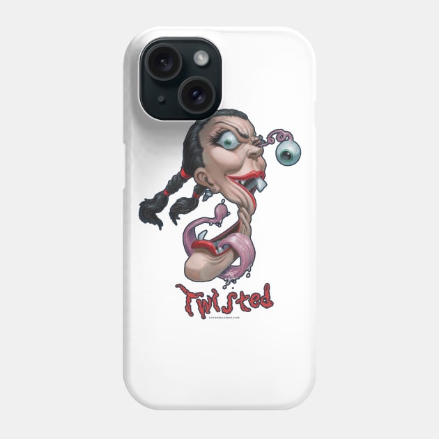 Twisted Phone Case by Zeleznik