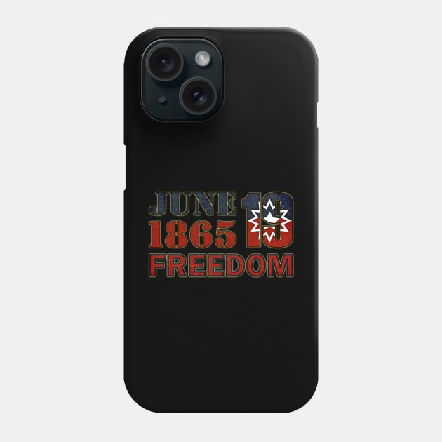 Juneteenth real Phone Case by Mr.FansArt