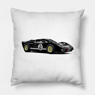 GT40 MK2 Cartoon Pillow