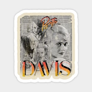 Bette Davis On Newspaper Magnet