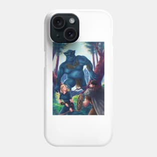 Valheim troll attack Phone Case