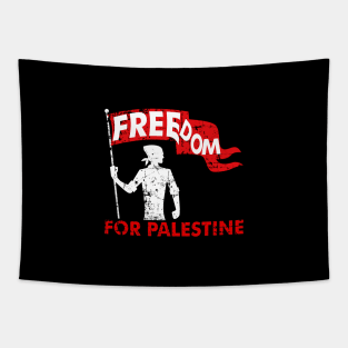 Freedom For Palestine - Gaza Fight For Their Freedom Tapestry