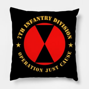 7th Infantry Division - Opn Just Cause Pillow