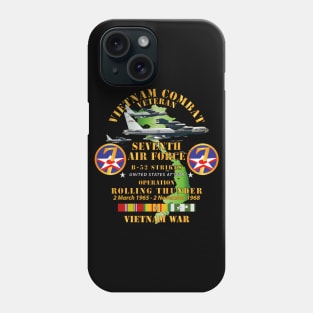 Seventh Air Force - Operation Rolling Thunder w VN SVC Phone Case