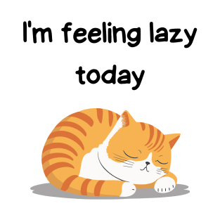 Sleeping Affirmation Cat | Cat Lover Gift | Law of Attraction | Positive Affirmation | Self Love T-Shirt