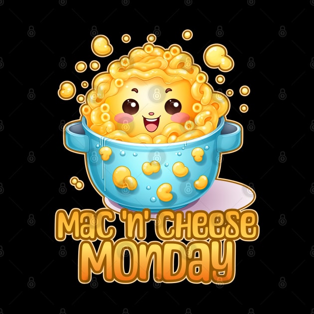 Mac 'n' Cheese Monday Foodie Design by DanielLiamGill