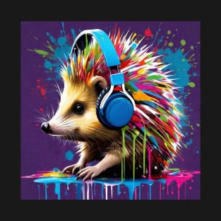 Colorful Cute Hedgehog T-Shirt