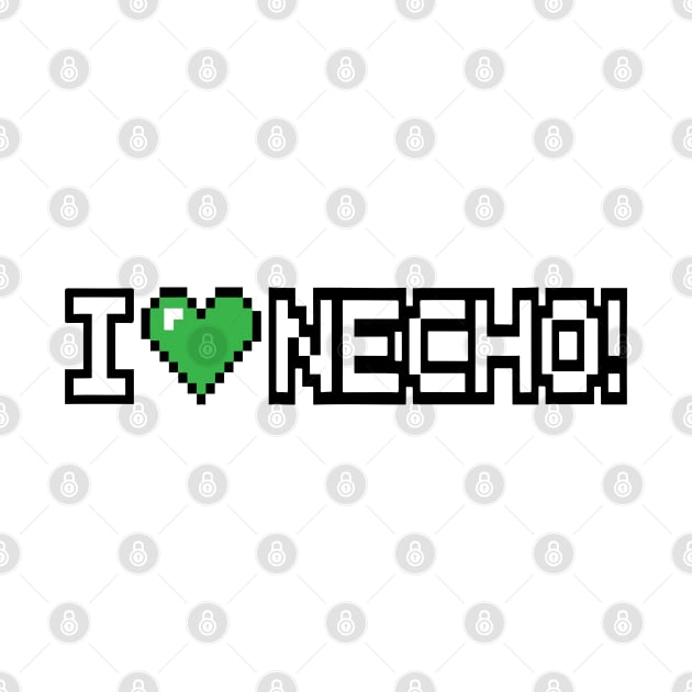 I Love Necho System 8 Bit Heart by LEGO