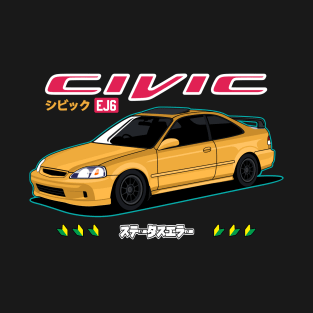 Civic ej6 JDM Cars T-Shirt