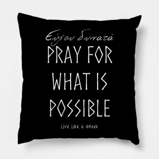 Pray for what is possible and live better life ,apparel hoodie sticker coffee mug gift for everyone Pillow